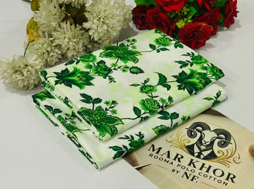 2pc Micro Polo Cotton Unsititched suit -103