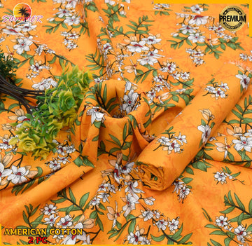 2pc Polo Cotton Unsititched suit -280