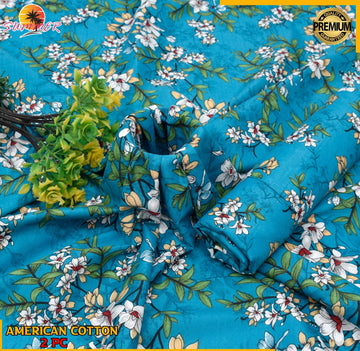 2pc Polo Cotton Unsititched suit -285
