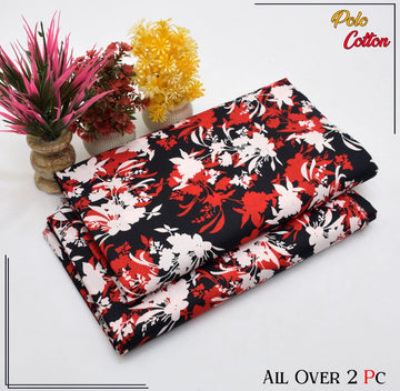2pc Polo Cotton Unsititched suit -292