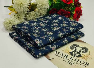 2pc Polo Cotton Unsititched suit -271