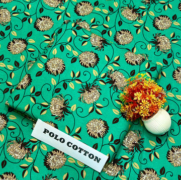 2pc Polo Cotton Unsititched suit -259