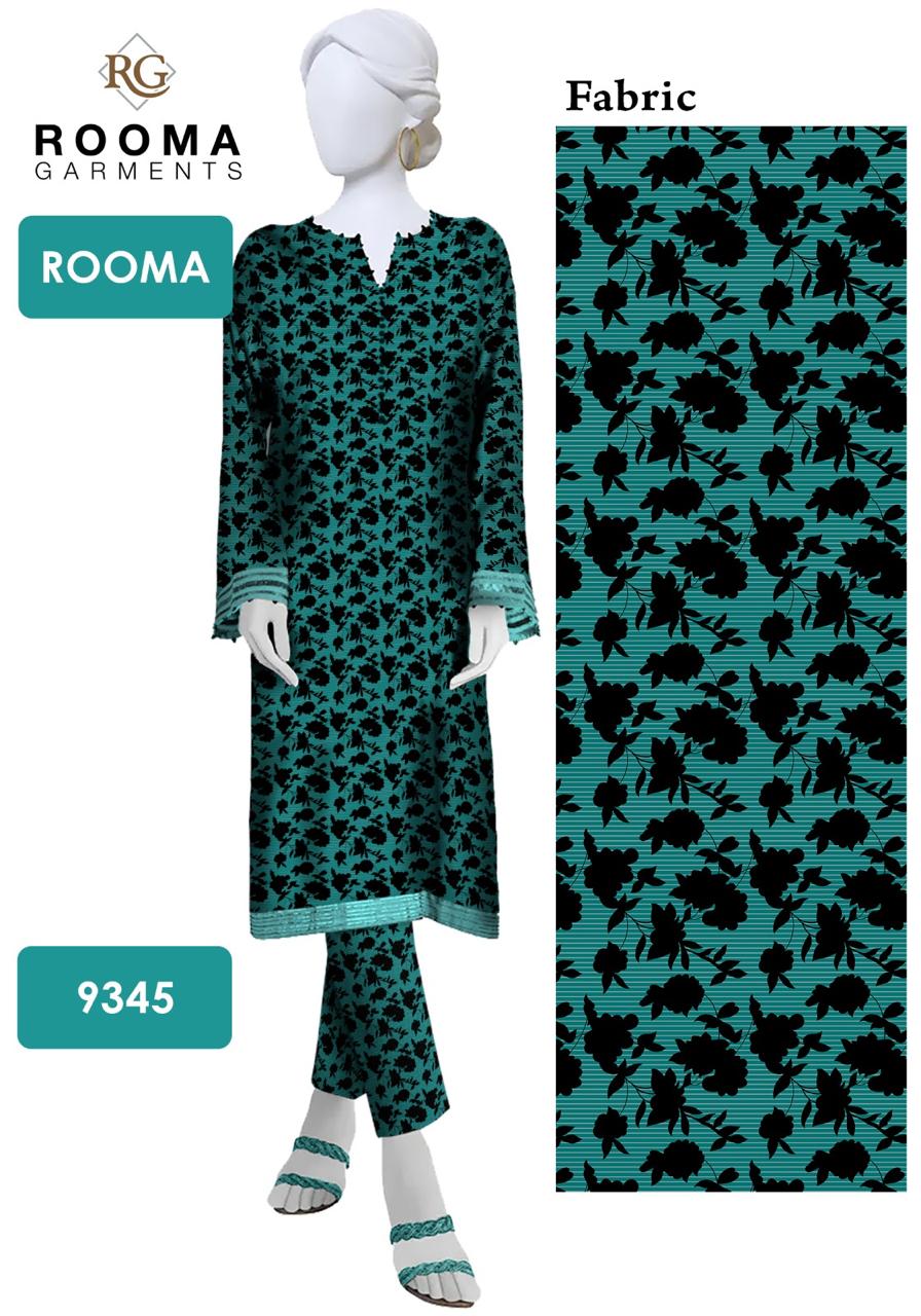 2pc Polo Cotton Unsititched suit -353