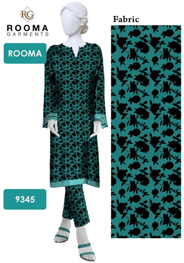 2pc Polo Cotton Unsititched suit -353