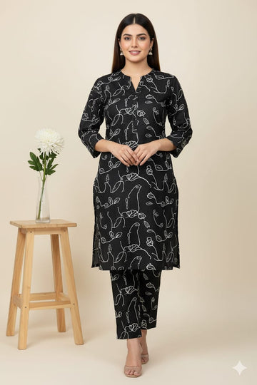 2pc Polo Cotton Unsititched suit -419