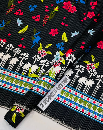 2pc Polo Cotton Unsititched suit -512