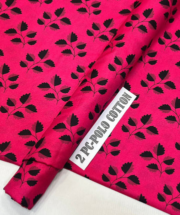 2pc Polo Cotton Unsititched suit -509