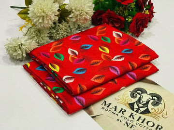 2pc Polo Cotton Unsititched suit -522