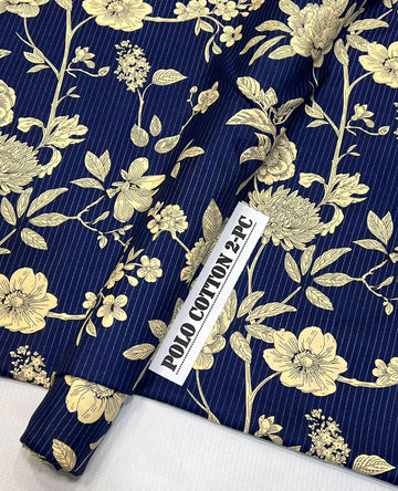 2pc Polo Cotton Unsititched suit -548