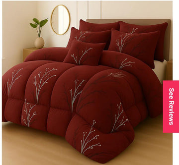 Winter Vicky Razai Set-5034