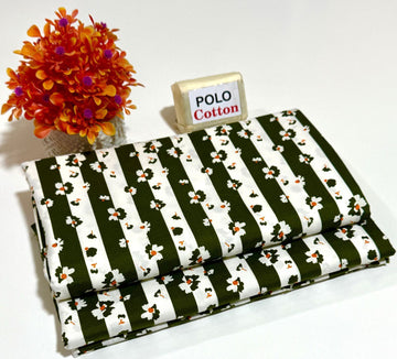 2pc Micro Polo Cotton Unsititched suit -128